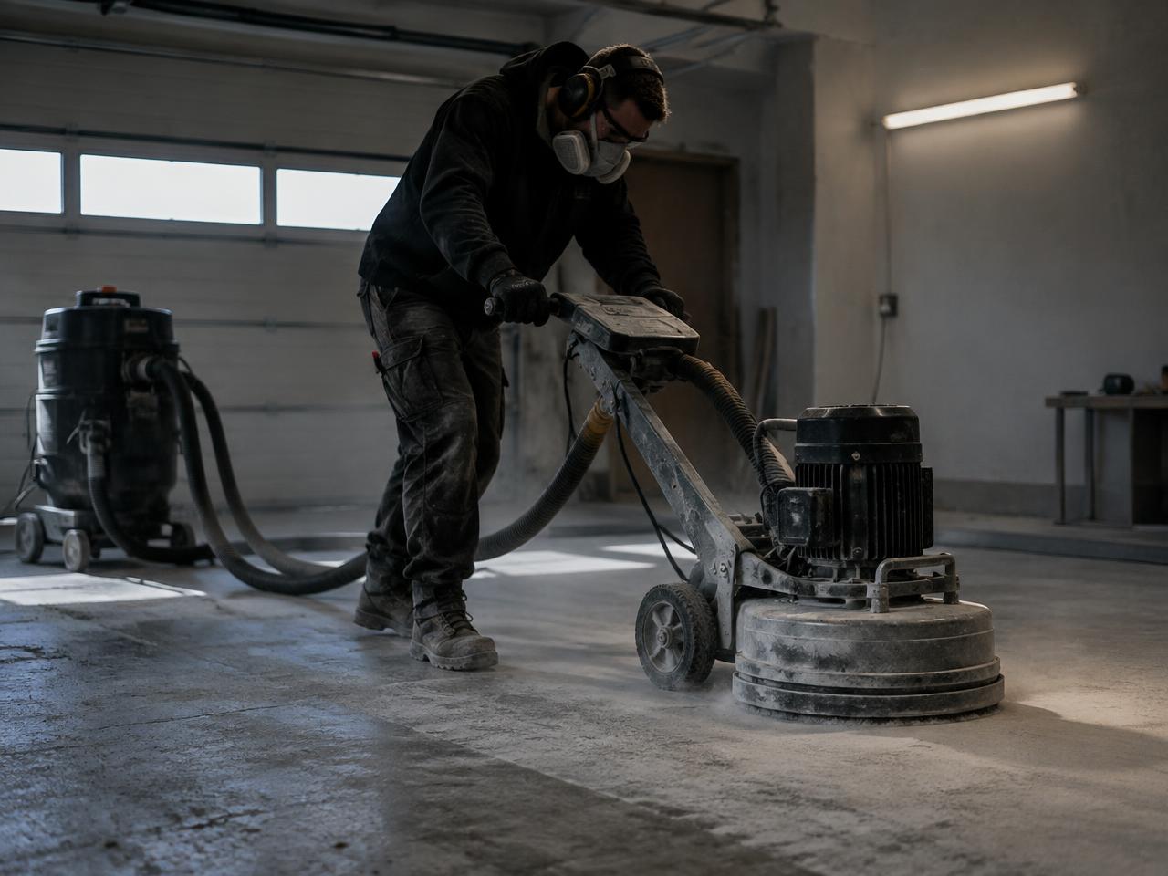Concrete Surface Preparation by SurfaceKings Epoxy